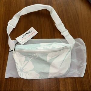 ALOHA Collection Mint Floral Mini Hip Bag NWT